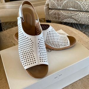Rockport Briah Sling Sandal in white leather Size 10